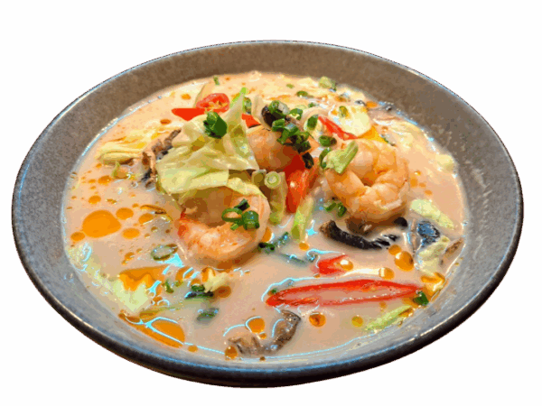 TOM KHA SOUP SERVE WITH RICE